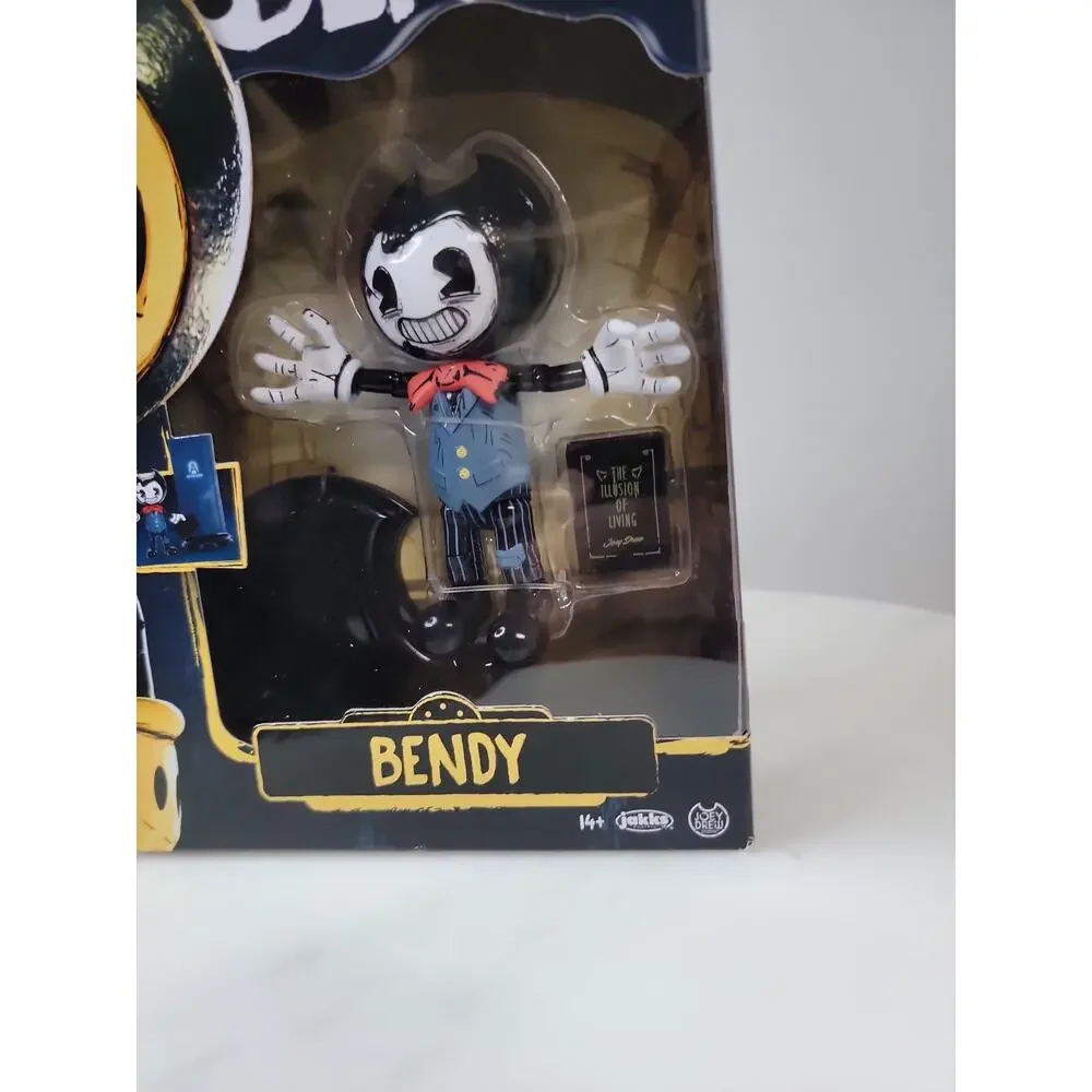Jakks Pacific Bendy & The Ink Machine 5” Action Figure with Book